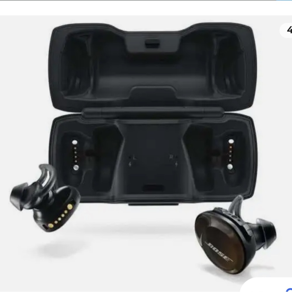 Bose SoundSport Free Wireless Earbuds Headphones Sport Bluetooth Earbuds Black